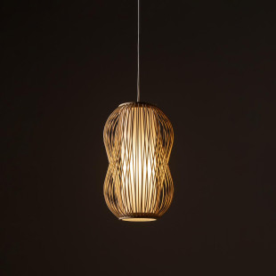 Lampa wisząca bambusowa Puket 21cm Nowodvorski