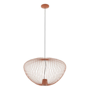 Lampa wisząca druciana Pumpkin 70cm terracotta Nowodvorski
