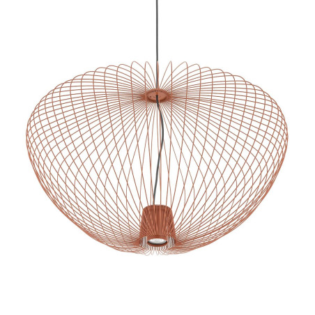 Lampa wisząca druciana Pumpkin 70cm terracotta Nowodvorski