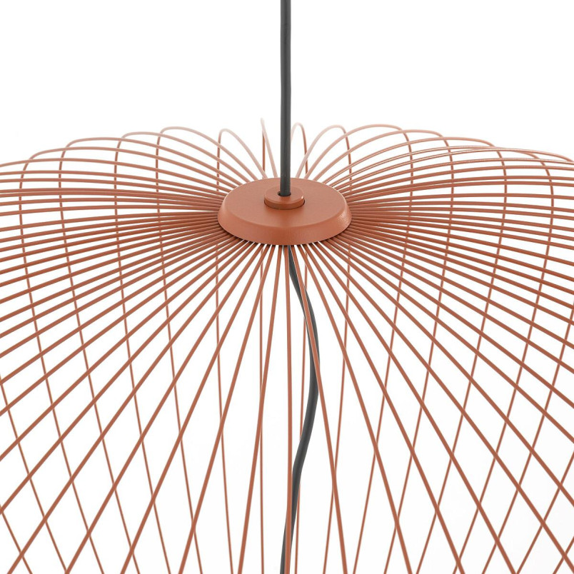 Lampa wisząca druciana Pumpkin 70cm terracotta Nowodvorski