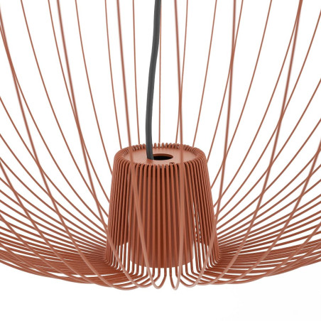 Lampa wisząca druciana Pumpkin 70cm terracotta Nowodvorski
