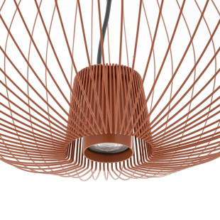 Lampa wisząca druciana Pumpkin 70cm terracotta Nowodvorski