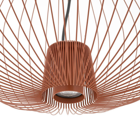 Lampa wisząca druciana Pumpkin 70cm terracotta Nowodvorski