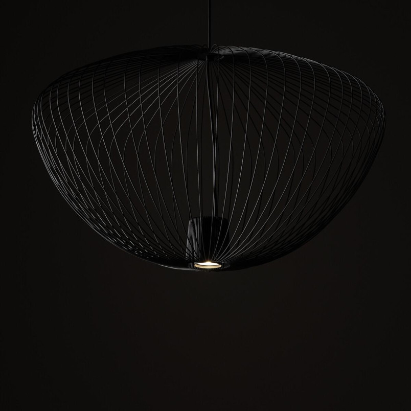 Lampa wisząca druciana Pumpkin 70cm grafitowa Nowodvorski