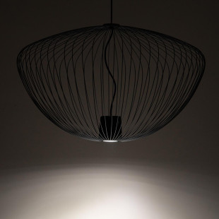 Lampa wisząca druciana Pumpkin 70cm grafitowa Nowodvorski