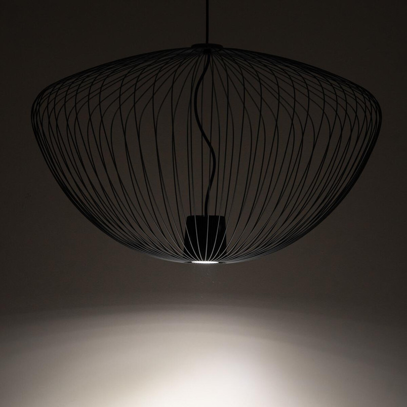Lampa wisząca druciana Pumpkin 70cm grafitowa Nowodvorski