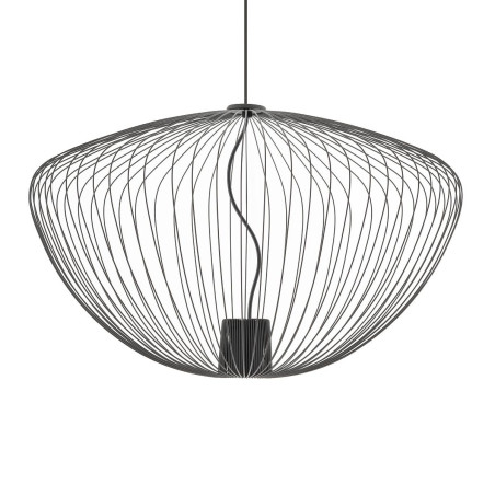 Lampa wisząca druciana Pumpkin 70cm grafitowa Nowodvorski