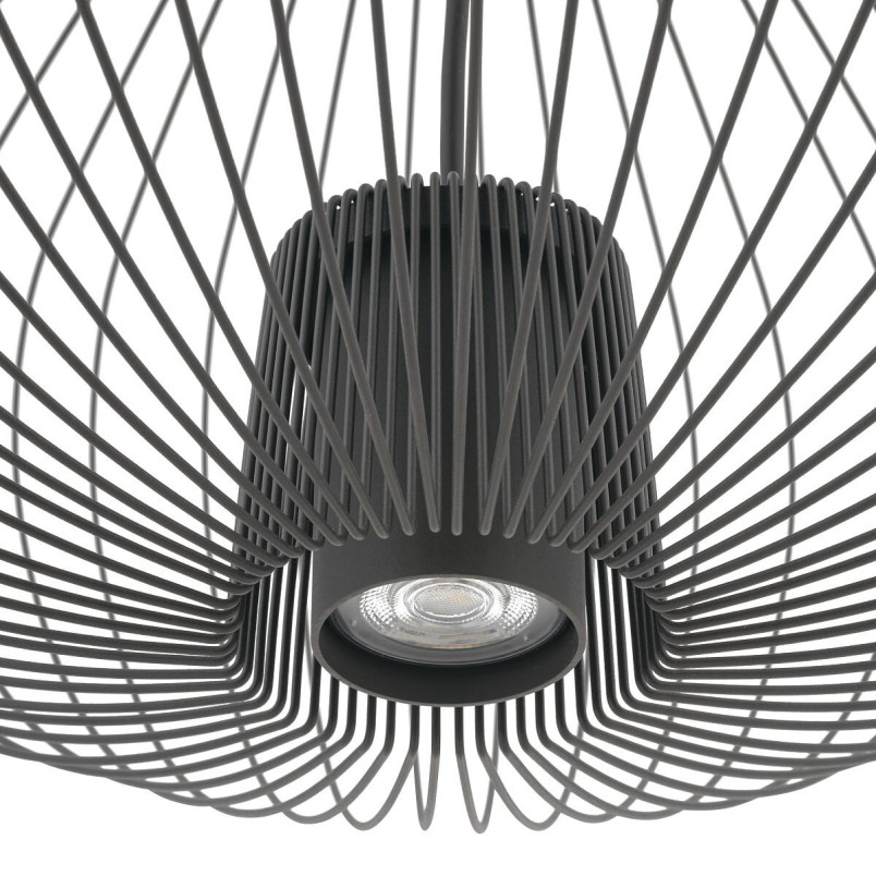 Lampa wisząca druciana Pumpkin 70cm grafitowa Nowodvorski
