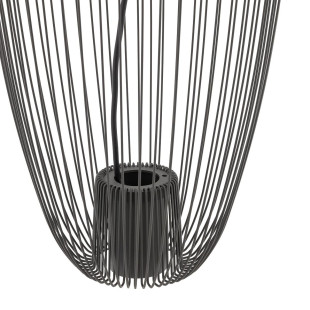 Lampa wisząca druciana Pumpkin 70cm grafitowa Nowodvorski