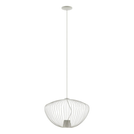 Lampa wisząca druciana Pumpkin 54,5cm jedwabisty szary Nowodvorski