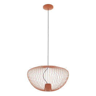 Lampa wisząca druciana Pumpkin 54,5cm terracotta Nowodvorski