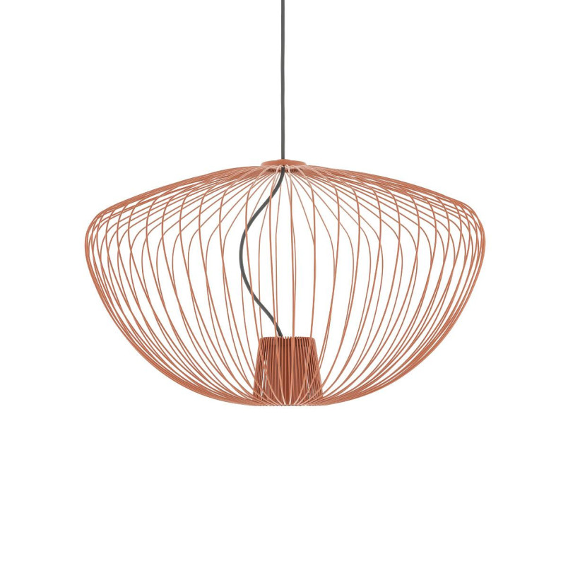 Lampa wisząca druciana Pumpkin 54,5cm terracotta Nowodvorski