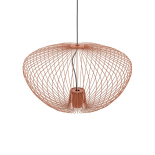 Lampa wisząca druciana Pumpkin 54,5cm terracotta Nowodvorski