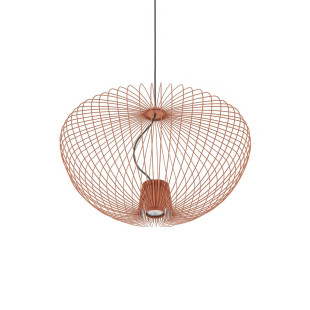 Lampa wisząca druciana Pumpkin 54,5cm terracotta Nowodvorski