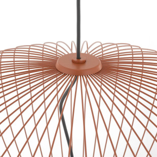 Lampa wisząca druciana Pumpkin 54,5cm terracotta Nowodvorski