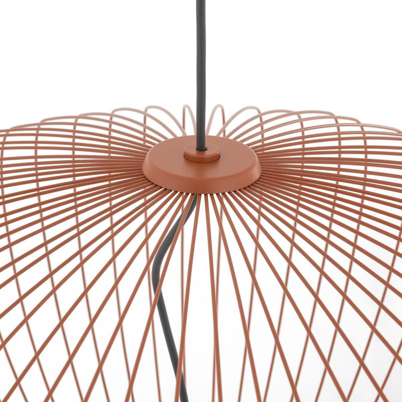 Lampa wisząca druciana Pumpkin 54,5cm terracotta Nowodvorski