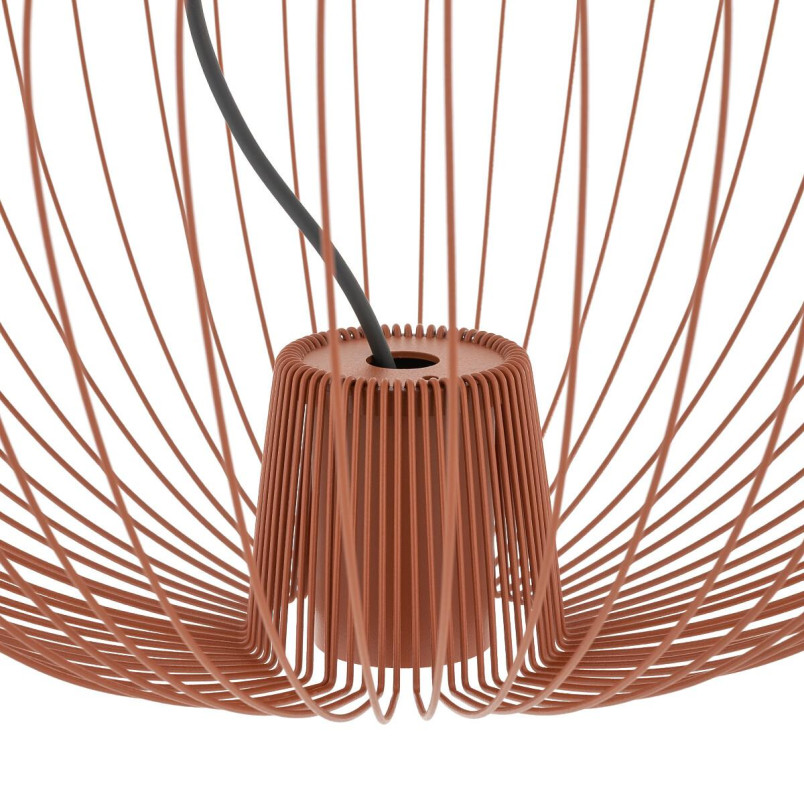 Lampa wisząca druciana Pumpkin 54,5cm terracotta Nowodvorski