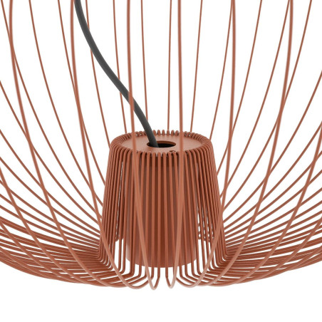 Lampa wisząca druciana Pumpkin 54,5cm terracotta Nowodvorski
