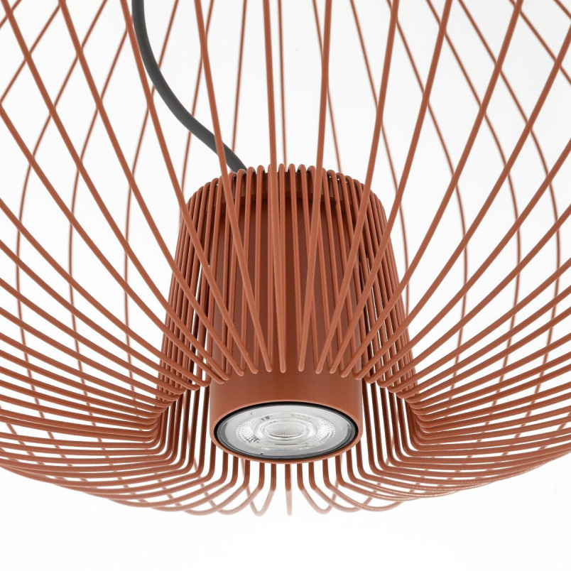 Lampa wisząca druciana Pumpkin 54,5cm terracotta Nowodvorski