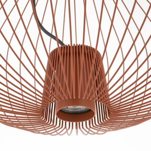 Lampa wisząca druciana Pumpkin 54,5cm terracotta Nowodvorski