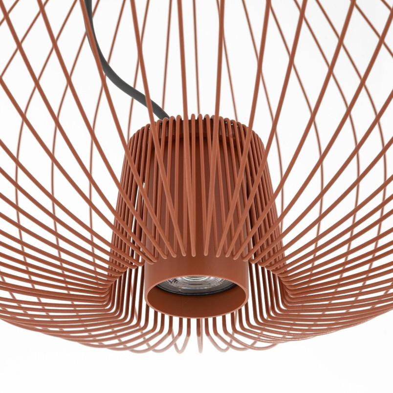 Lampa wisząca druciana Pumpkin 54,5cm terracotta Nowodvorski