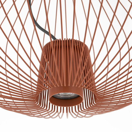 Lampa wisząca druciana Pumpkin 54,5cm terracotta Nowodvorski