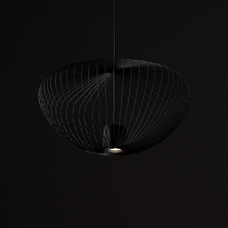 Lampa wisząca druciana Pumpkin 54,5cm grafitowa Nowodvorski