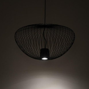 Lampa wisząca druciana Pumpkin 54,5cm grafitowa Nowodvorski