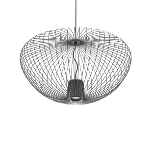 Lampa wisząca druciana Pumpkin 54,5cm grafitowa Nowodvorski