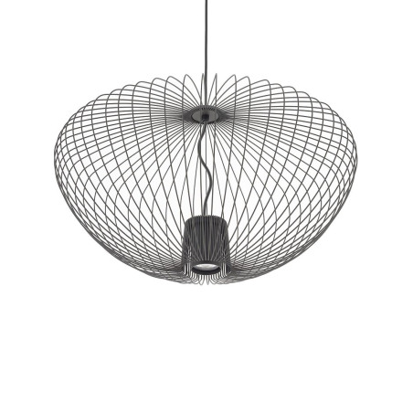 Lampa wisząca druciana Pumpkin 54,5cm grafitowa Nowodvorski