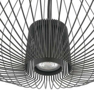 Lampa wisząca druciana Pumpkin 54,5cm grafitowa Nowodvorski