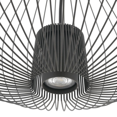 Lampa wisząca druciana Pumpkin 54,5cm grafitowa Nowodvorski