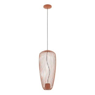 Lampa wisząca druciana Pumpkin 27cm terracotta Nowodvorski