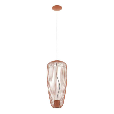 Lampa wisząca druciana Pumpkin 27cm terracotta Nowodvorski