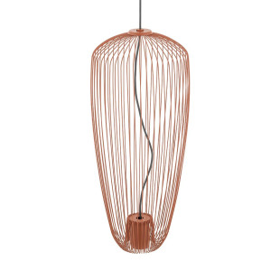 Lampa wisząca druciana Pumpkin 27cm terracotta Nowodvorski