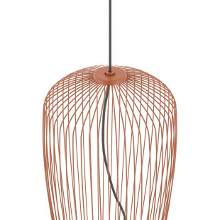 Lampa wisząca druciana Pumpkin 27cm terracotta Nowodvorski