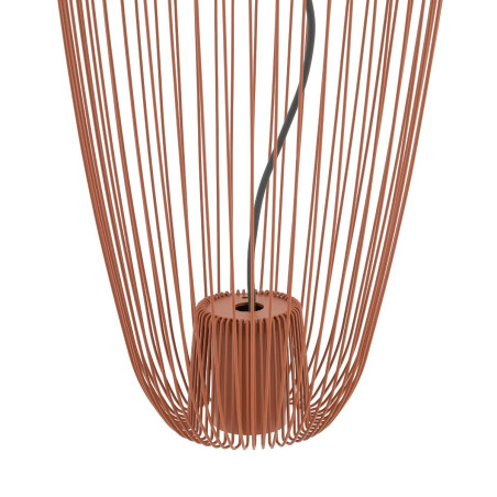 Lampa wisząca druciana Pumpkin 27cm terracotta Nowodvorski