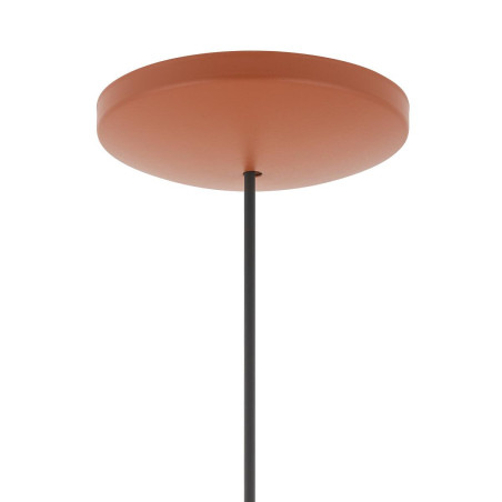 Lampa wisząca druciana Pumpkin 27cm terracotta Nowodvorski