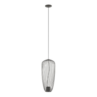 Lampa wisząca druciana Pumpkin 27cm grafitowa Nowodvorski