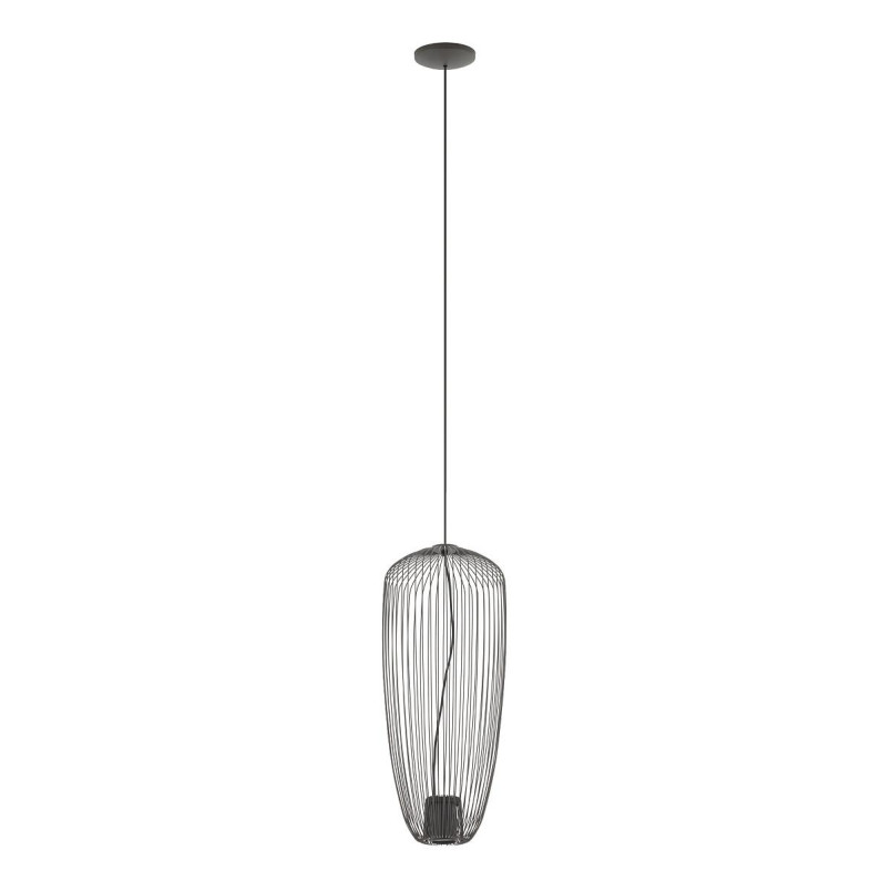 Lampa wisząca druciana Pumpkin 27cm grafitowa Nowodvorski