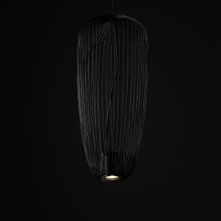 Lampa wisząca druciana Pumpkin 27cm grafitowa Nowodvorski