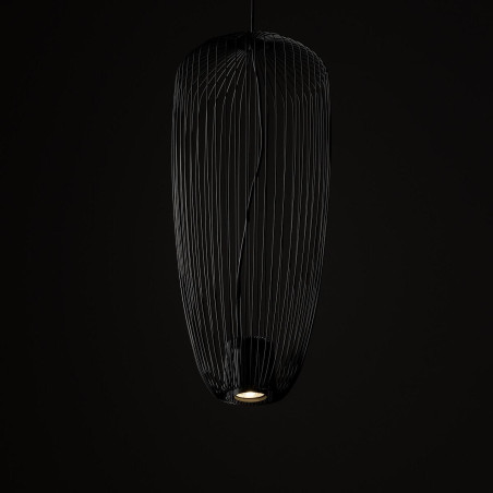 Lampa wisząca druciana Pumpkin 27cm grafitowa Nowodvorski