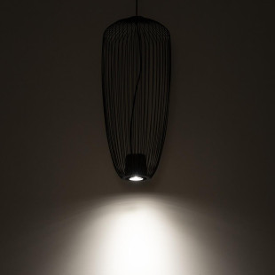 Lampa wisząca druciana Pumpkin 27cm grafitowa Nowodvorski