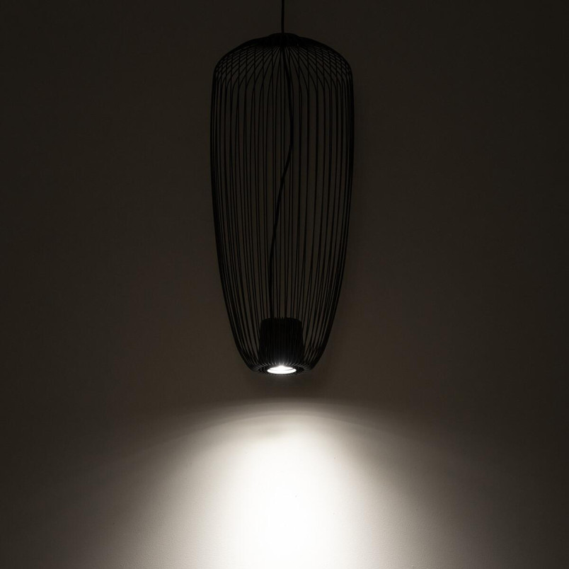 Lampa wisząca druciana Pumpkin 27cm grafitowa Nowodvorski
