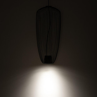 Lampa wisząca druciana Pumpkin 27cm grafitowa Nowodvorski