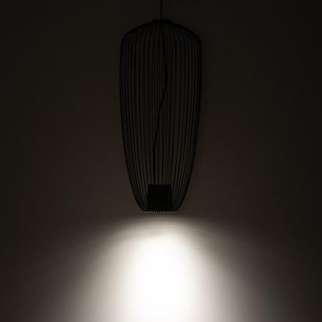 Lampa wisząca druciana Pumpkin 27cm grafitowa Nowodvorski