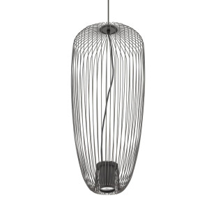 Lampa wisząca druciana Pumpkin 27cm grafitowa Nowodvorski