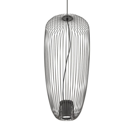 Lampa wisząca druciana Pumpkin 27cm grafitowa Nowodvorski