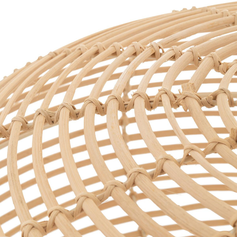 Lampa wisząca rattanowa z dużym kloszem Rattan 60cm Nowodvorski