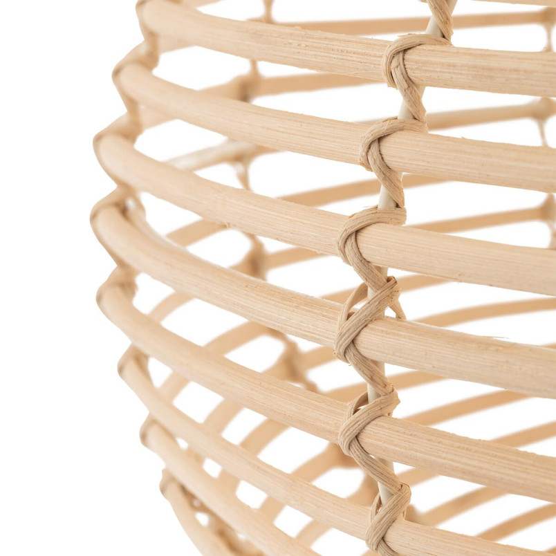 Lampa wisząca rattanowa z dużym kloszem Rattan 60cm Nowodvorski